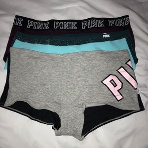 NWT L PINK PANTY BUNDLE